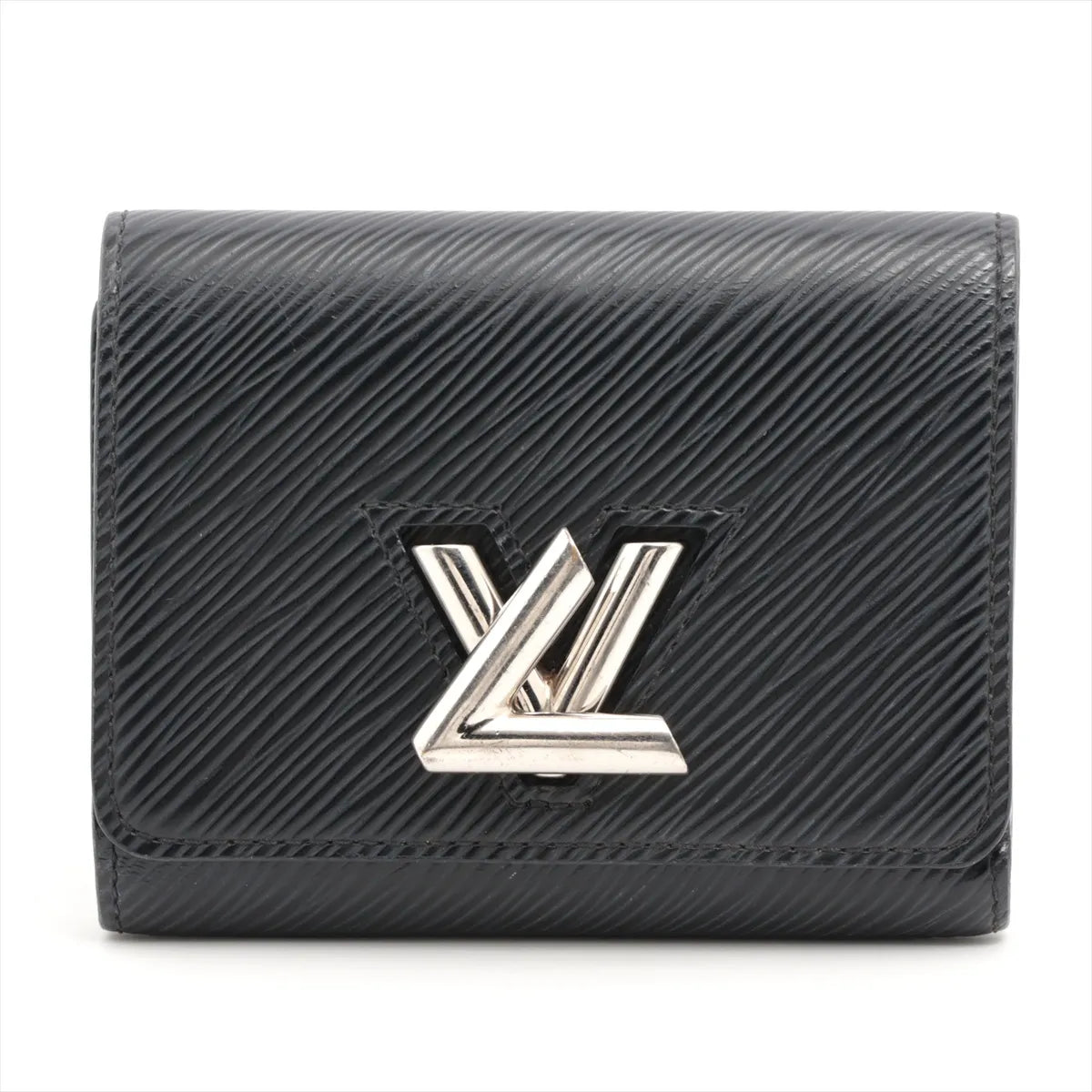 Louis Vuitton Twist Compact Wallet Black Epi 3350