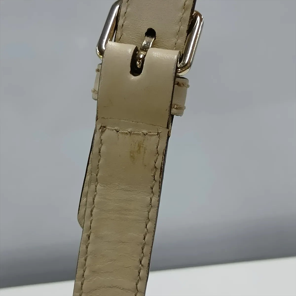 Gucci Front Pocket Shoulder Bag GG Supreme White 3464