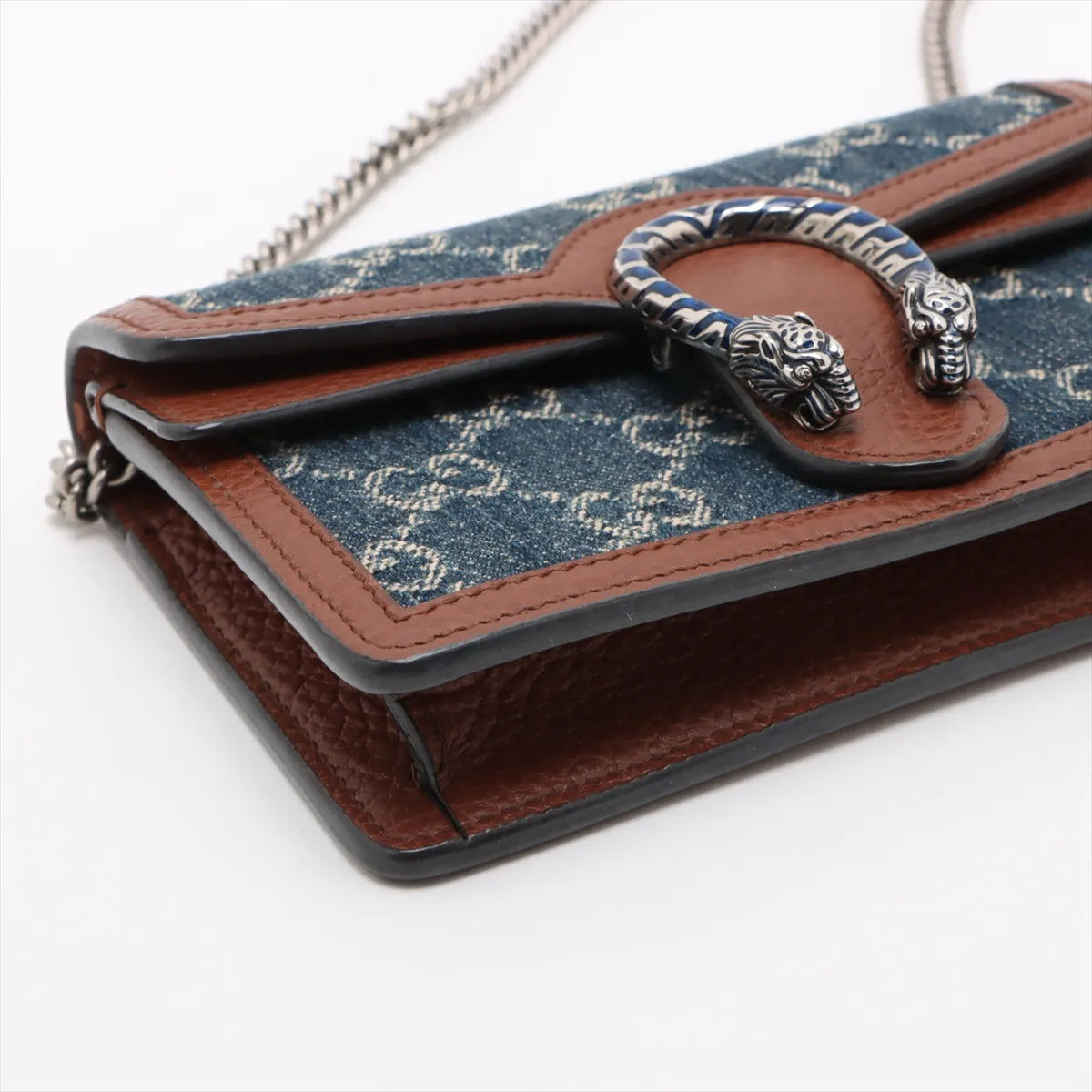 Gucci Dionysus Super Mini GG Denim 3466
