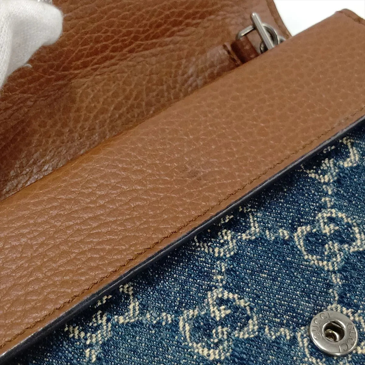Gucci Dionysus Super Mini GG Denim 3466