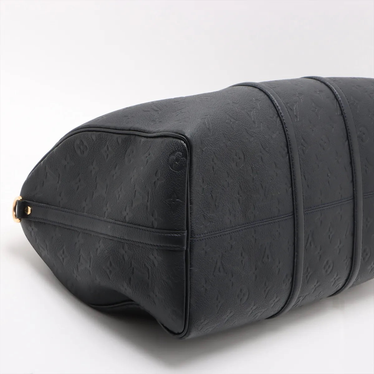 Louis Vuitton Keepall 45cm Bandouliere Midnight Blue Empreinte 3468