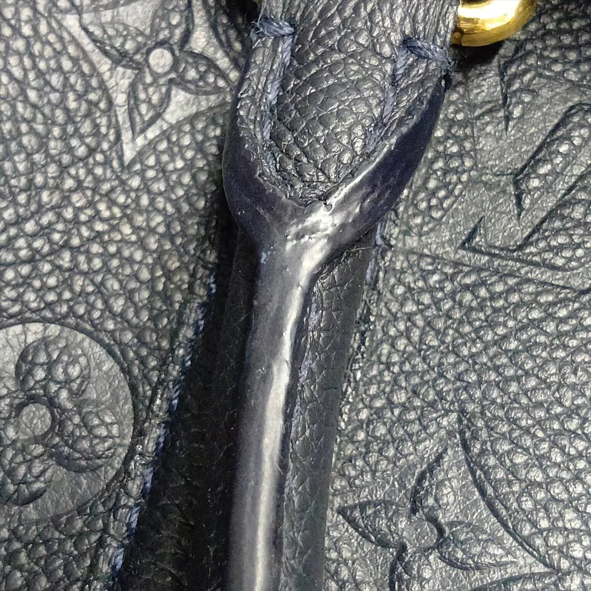 Louis Vuitton Keepall 45cm Bandouliere Midnight Blue Empreinte 3468