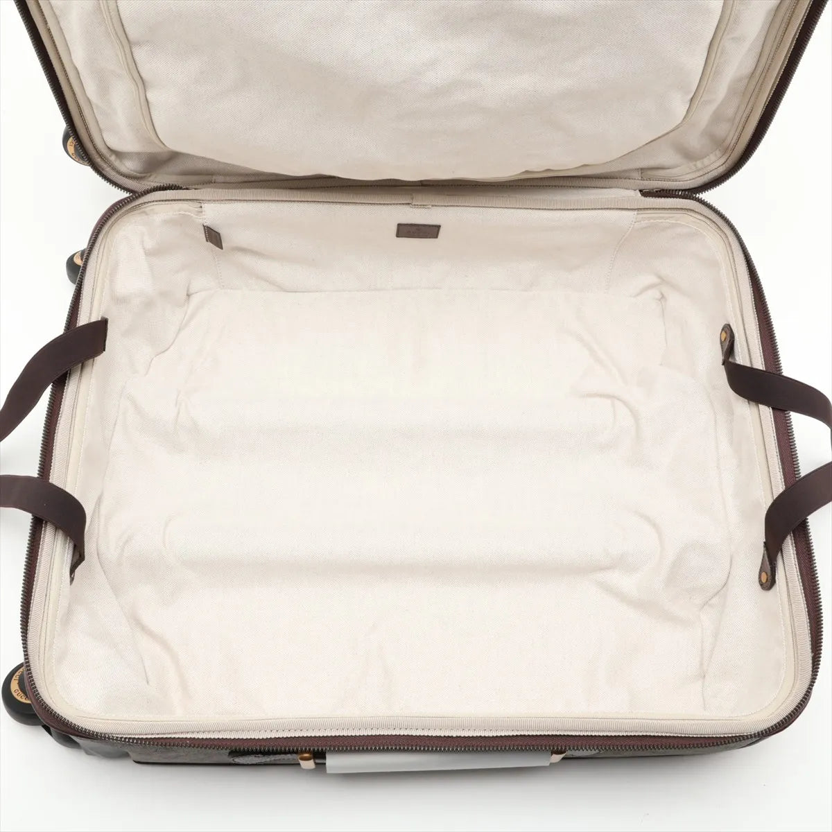 Gucci GG Supreme Rolling Suitcase Beige Brown 3516