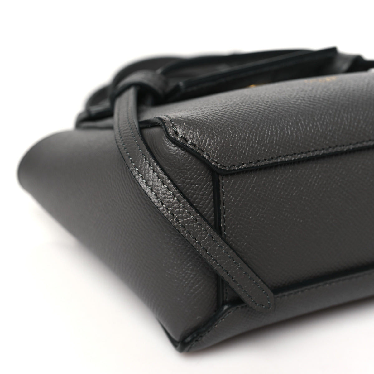 Celine Pico Belt Bag Dark Grey