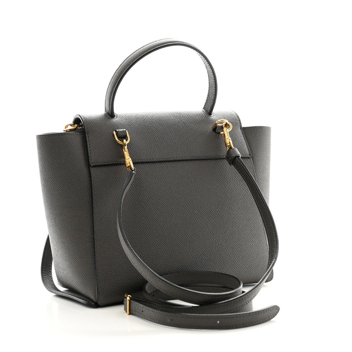 Celine Nano Belt Bag Dark Grey