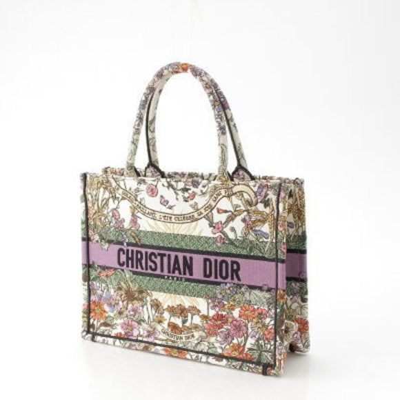 Dior Medium Book Tote 4 Saisons L' Été Soleil Summer