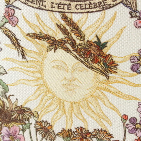 Dior Medium Book Tote 4 Saisons L' Été Soleil Summer