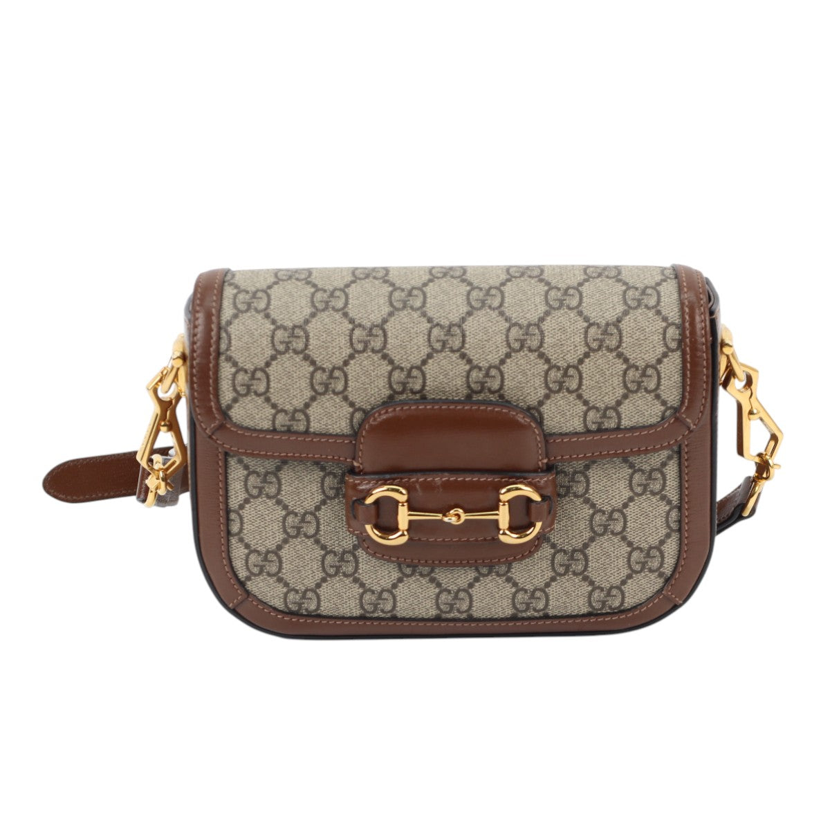 Gucci 1955 Horsebit Small Shoulder Bag GG Supreme 3002
