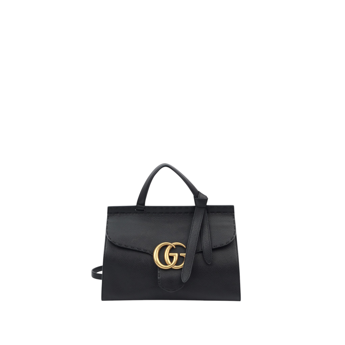 Gucci Marmont Top Handle Crossbody Black 3150
