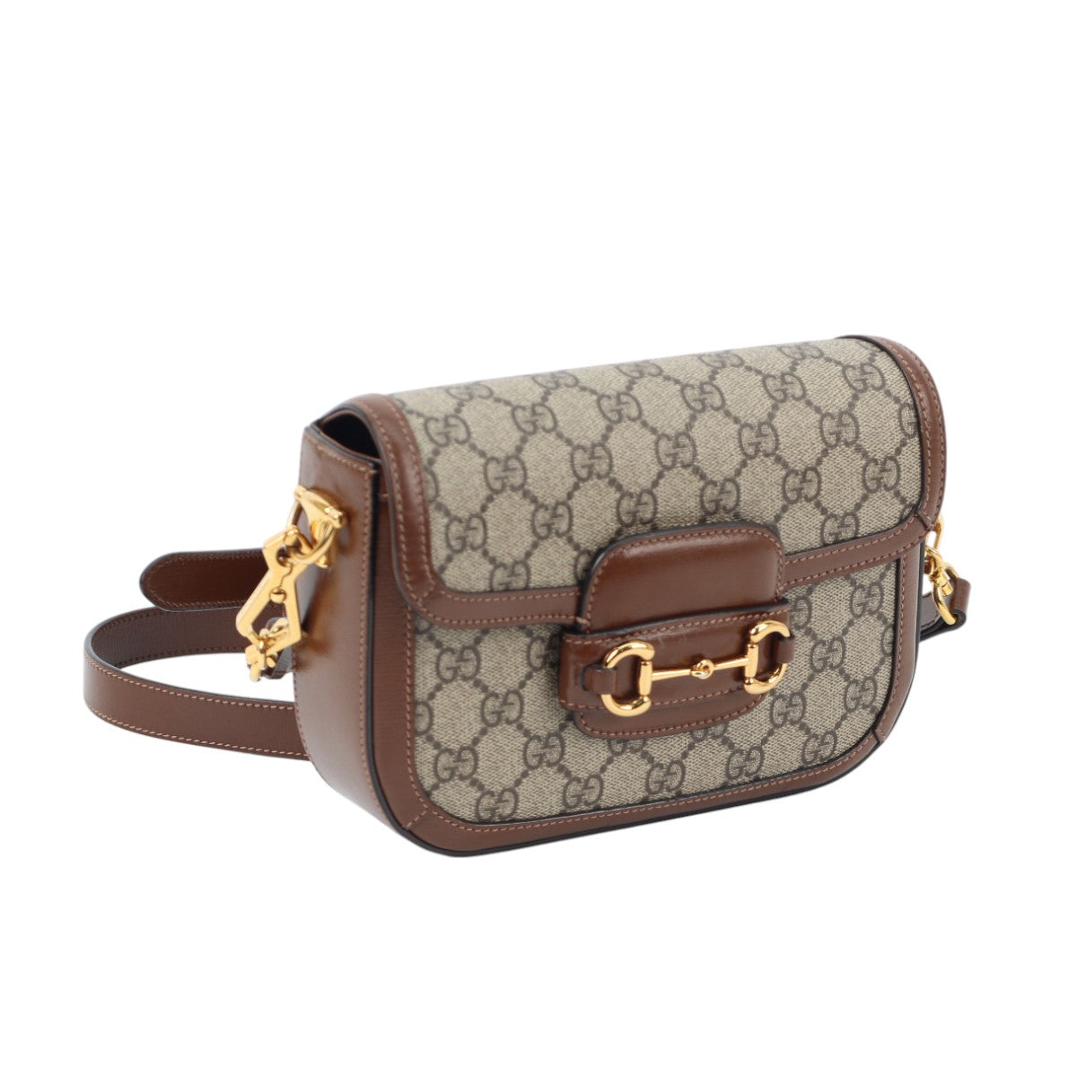 Gucci 1955 Horsebit Small Shoulder Bag GG Supreme 3002