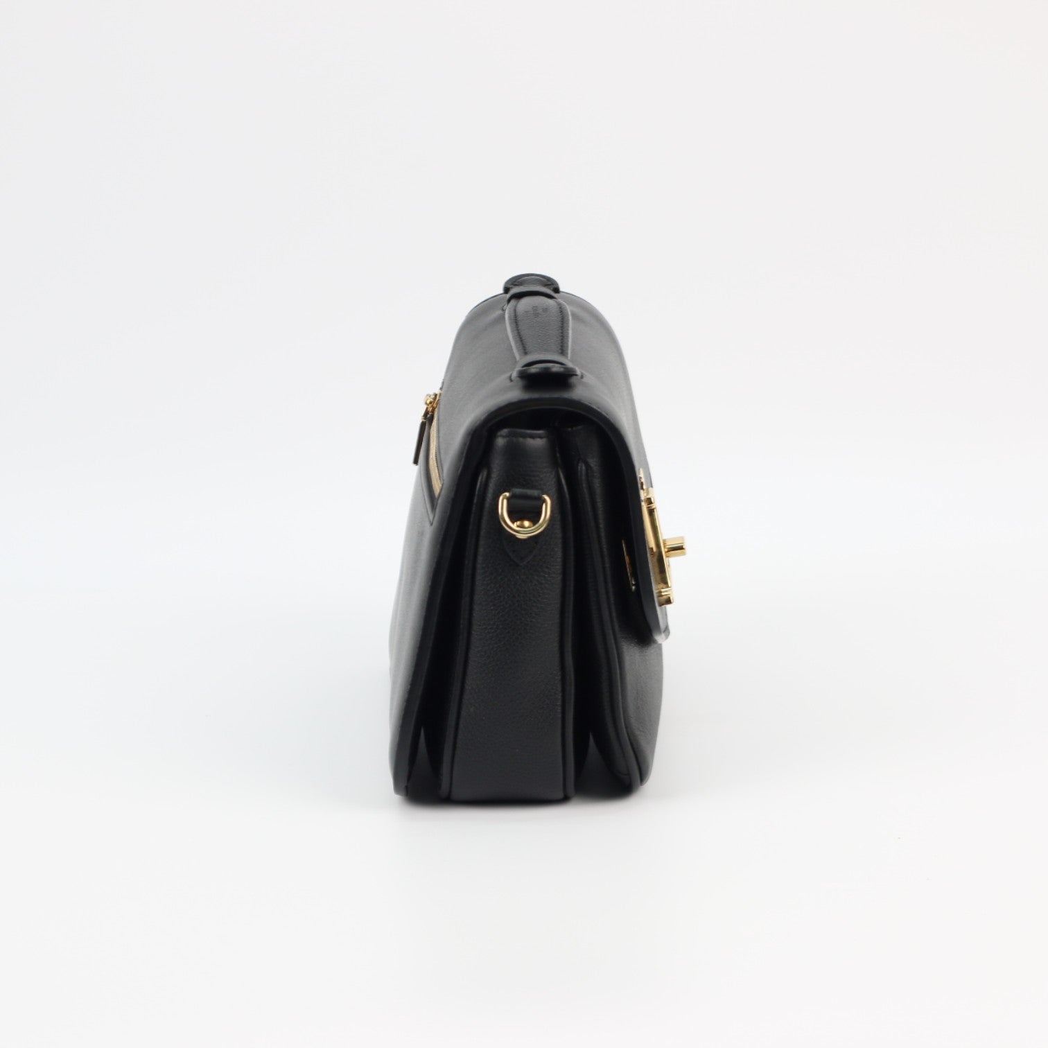 Louis Vuitton Oxford Lockme Black Leather 3014