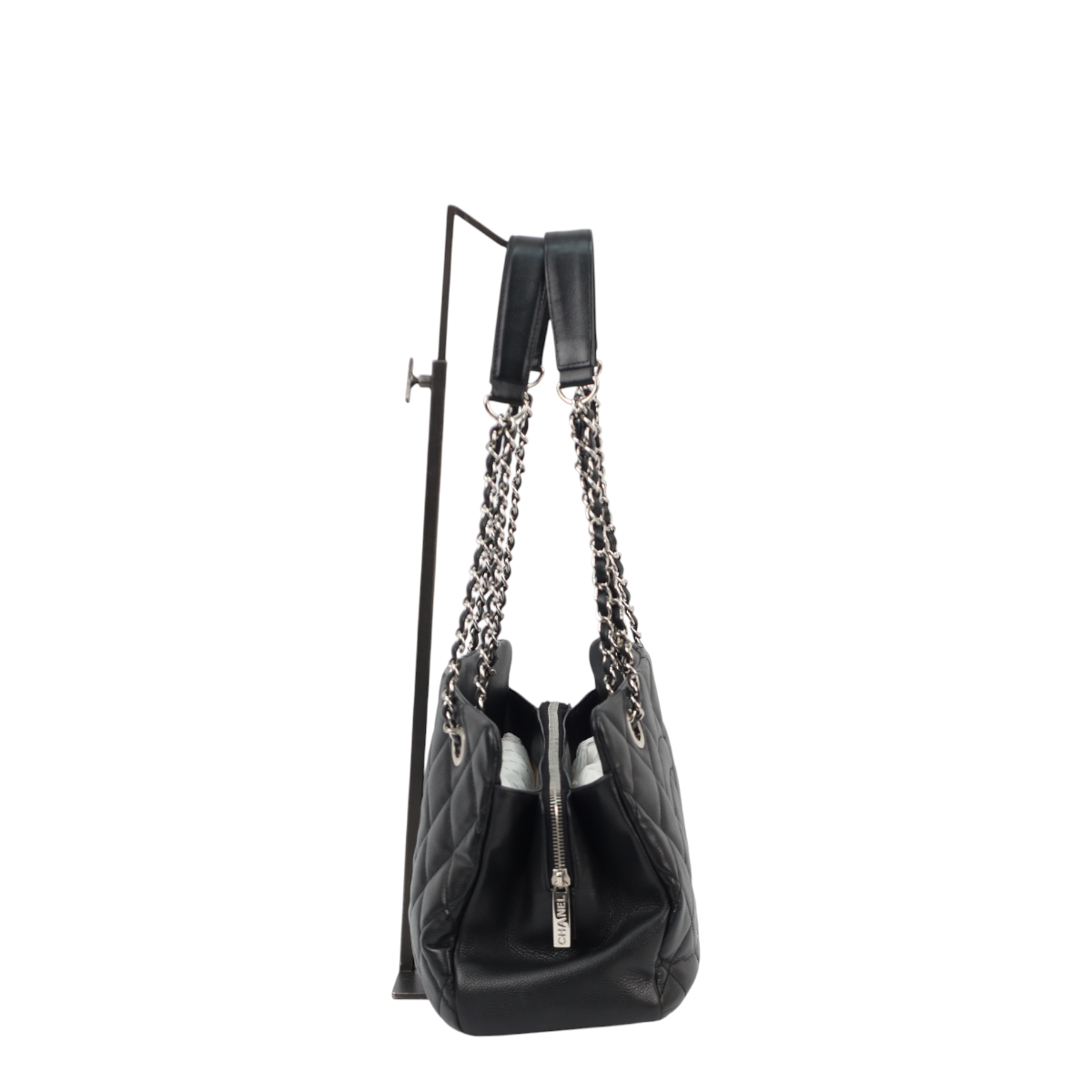Chanel Timeless CC Shopper Tote Black Caviar 3026