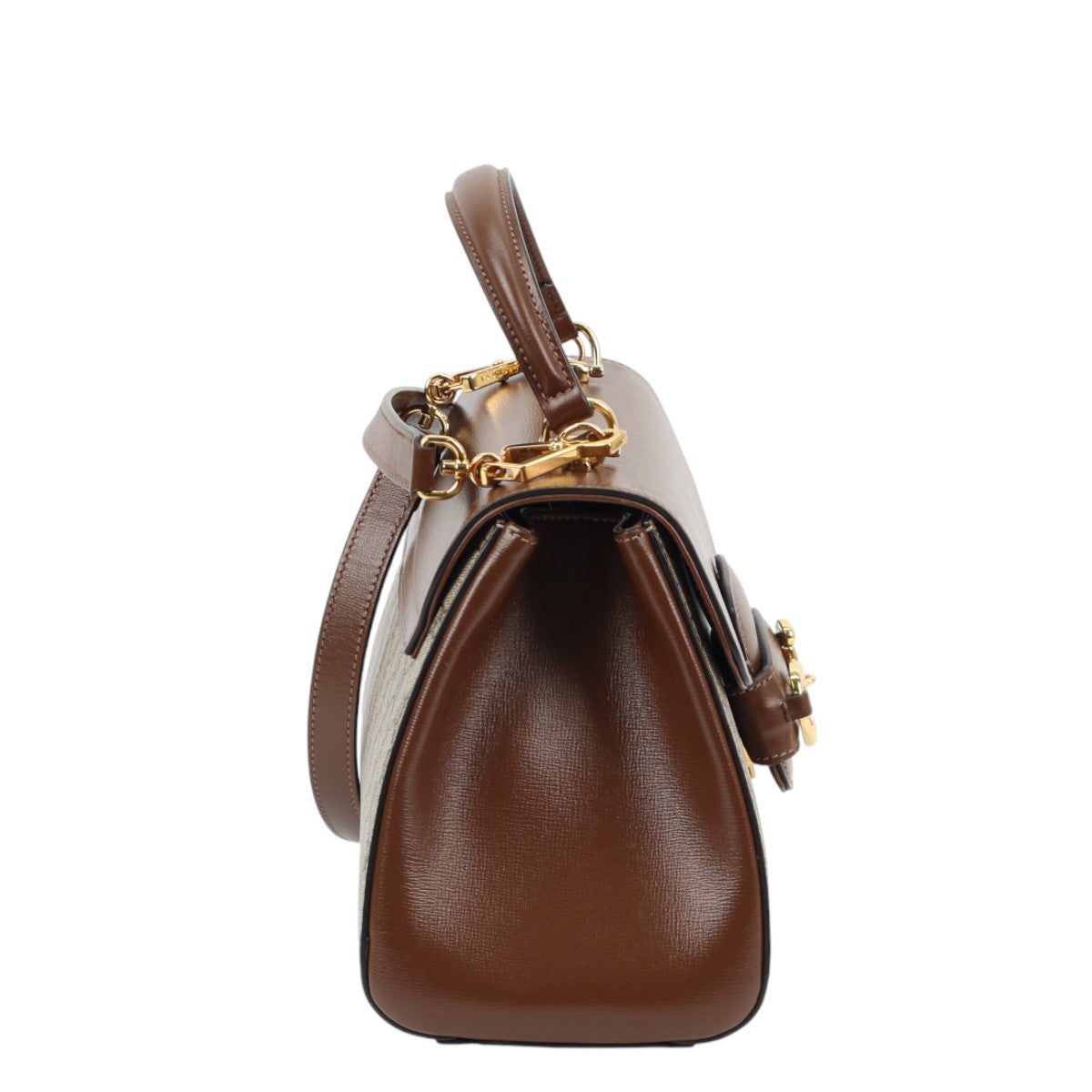 Gucci 1955 Horsebit Medium Top Handle GG Supreme 3010