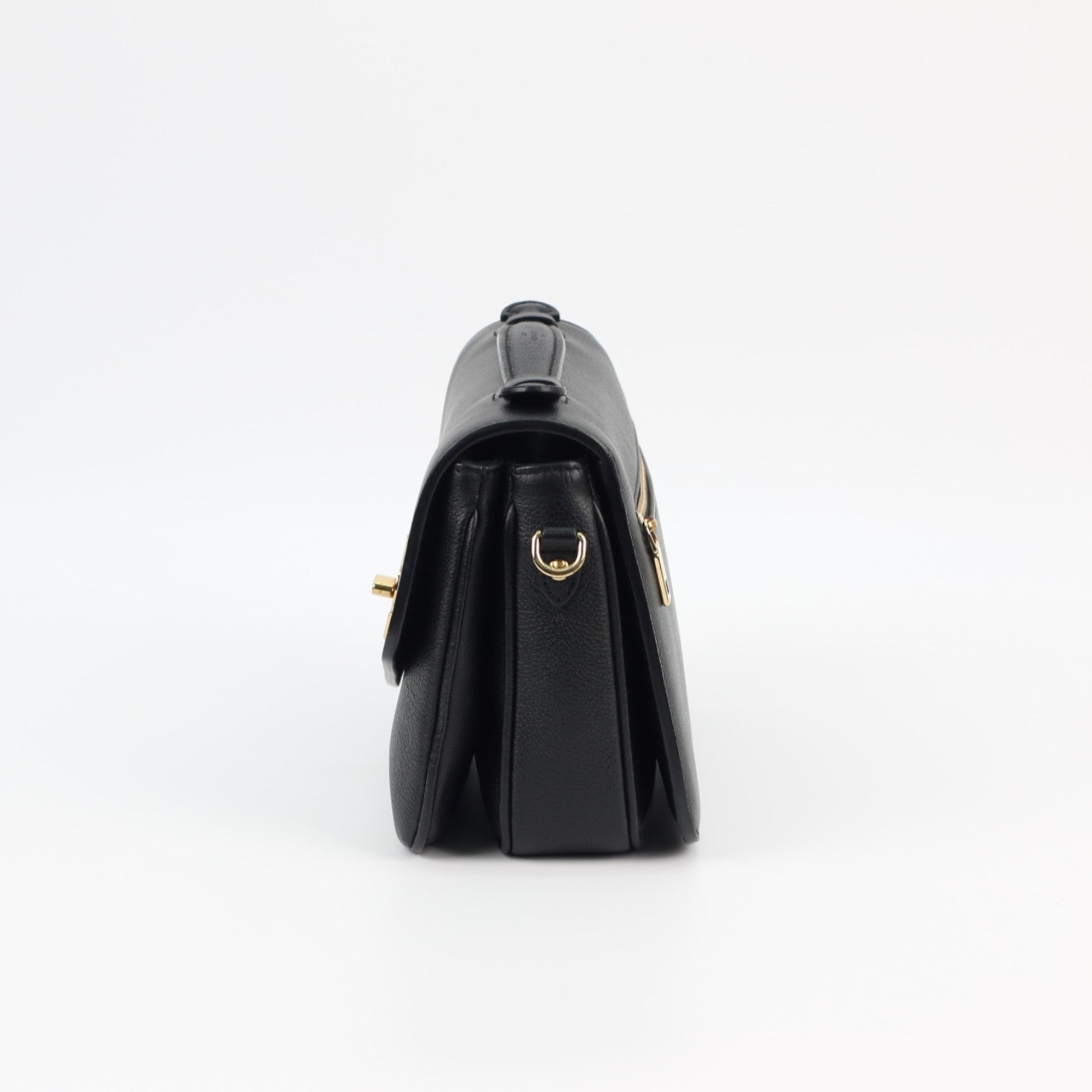 Louis Vuitton Oxford Lockme Black Leather 3014