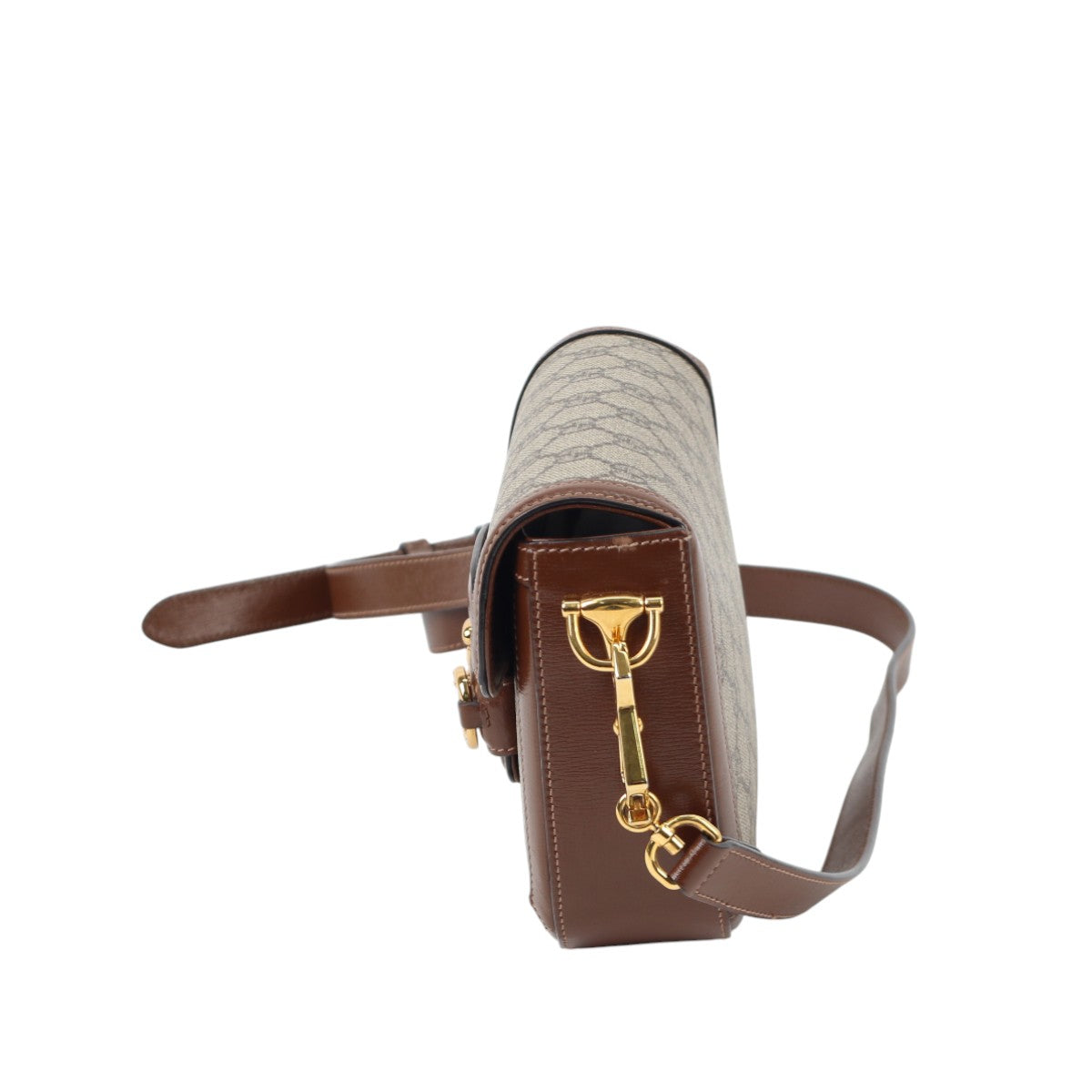 Gucci 1955 Horsebit Small Shoulder Bag GG Supreme 3002