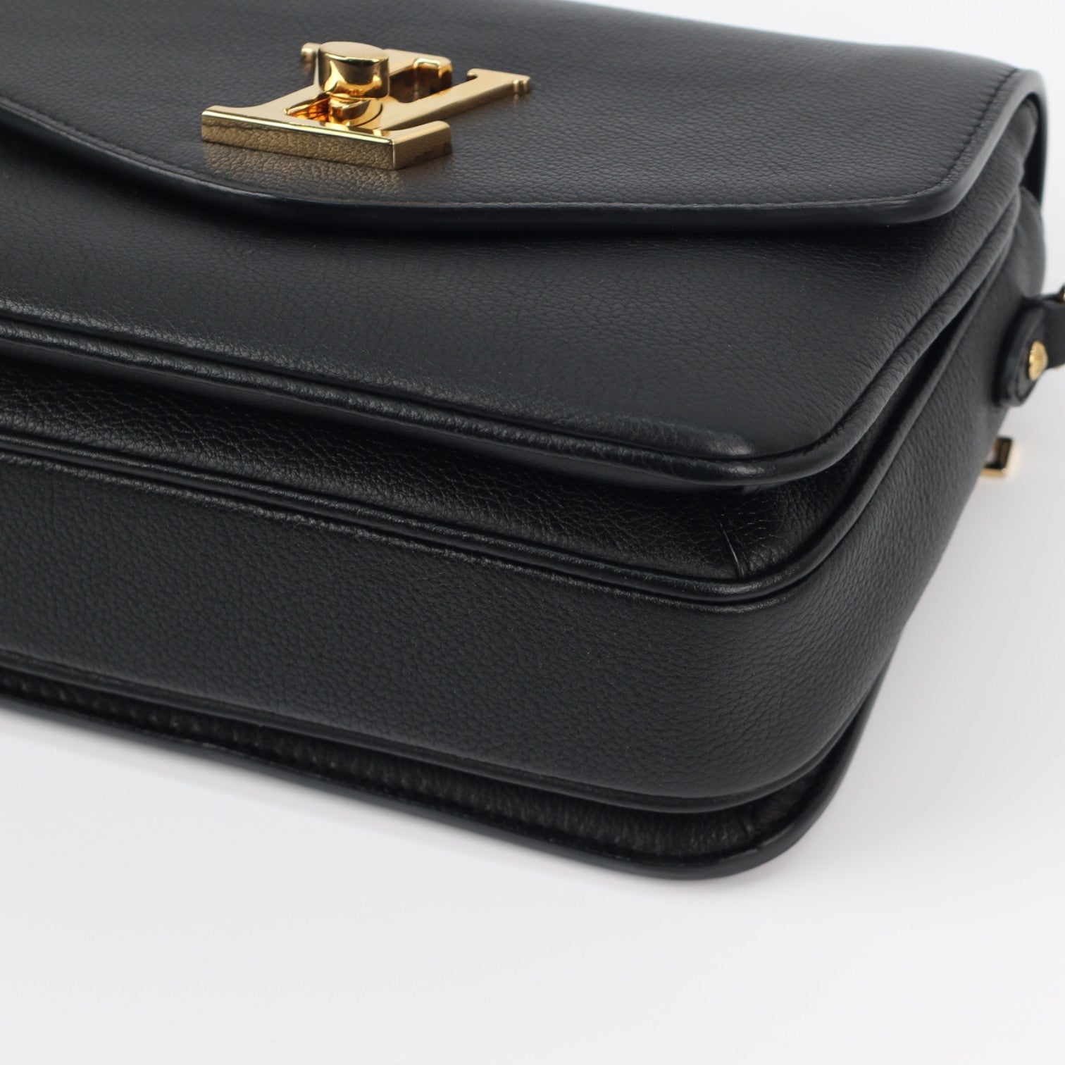 Louis Vuitton Oxford Lockme Black Leather 3014