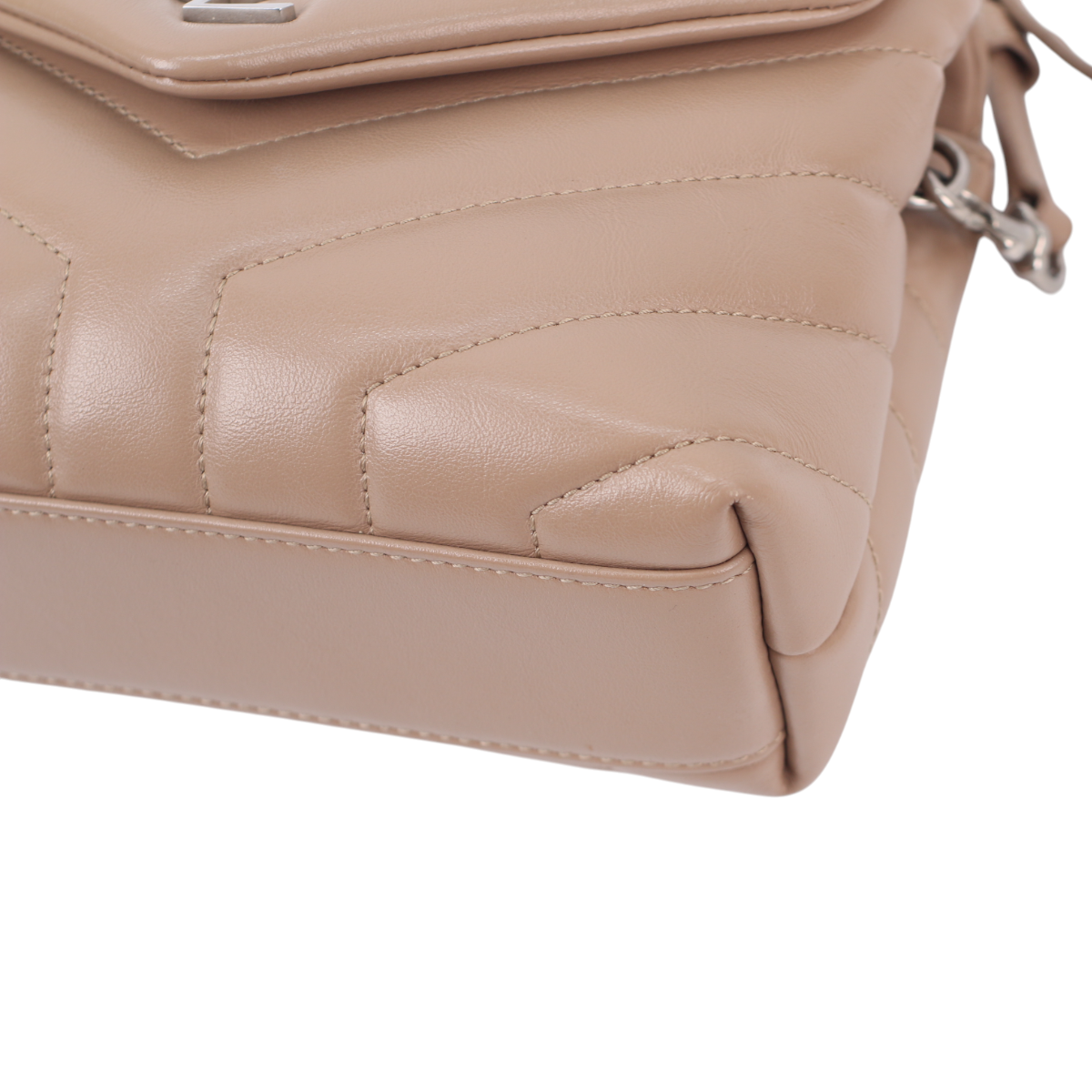 YSL LouLou Toy Beige SHW 3027