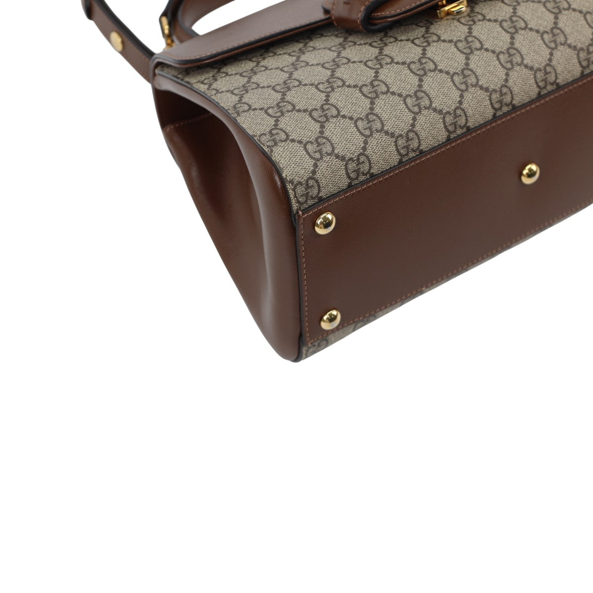 Gucci 1955 Horsebit Medium Top Handle GG Supreme 3010