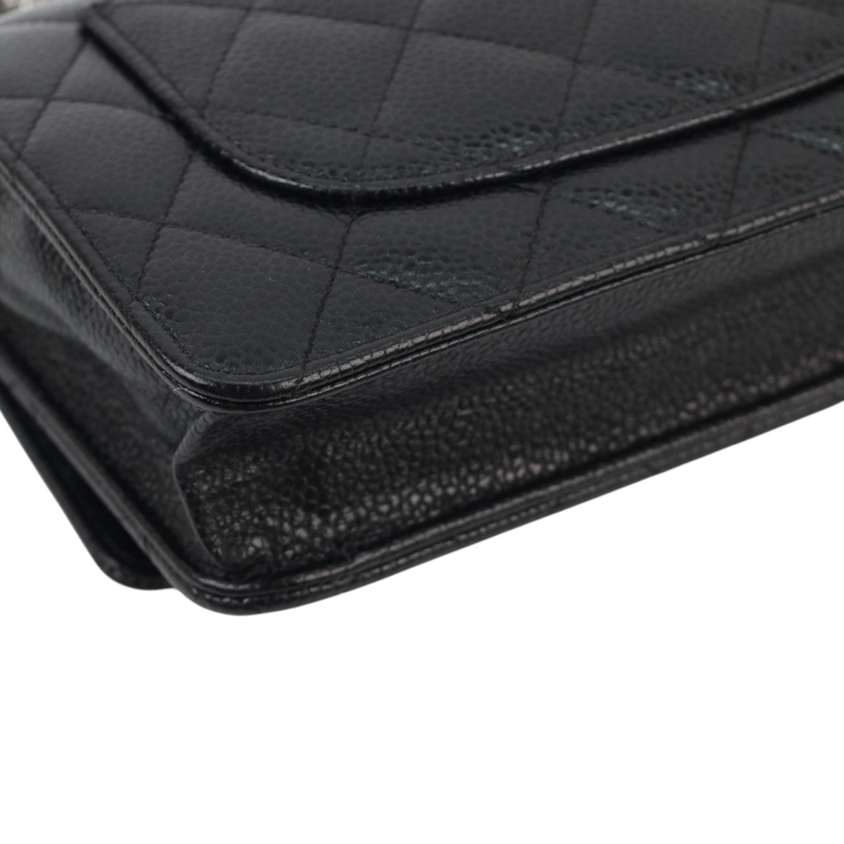Chanel Wallet on Chain WOC Black Caviar SHW 2996