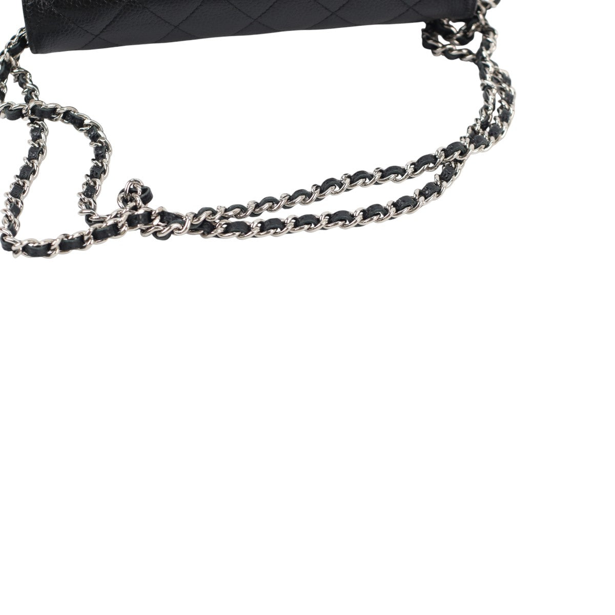 Chanel Wallet on Chain WOC Black Caviar SHW 2996
