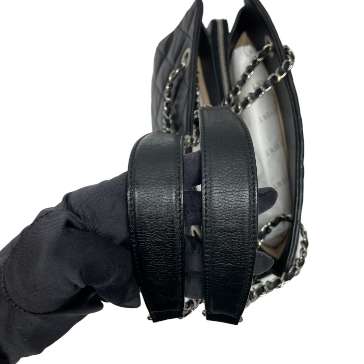 Chanel Timeless CC Shopper Tote Black Caviar 3026