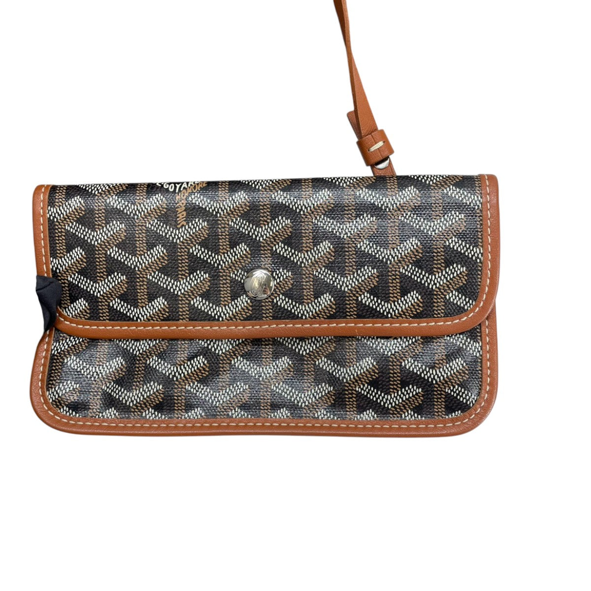 Goyard Saint Louis GM Black Tan Goyardine 3000
