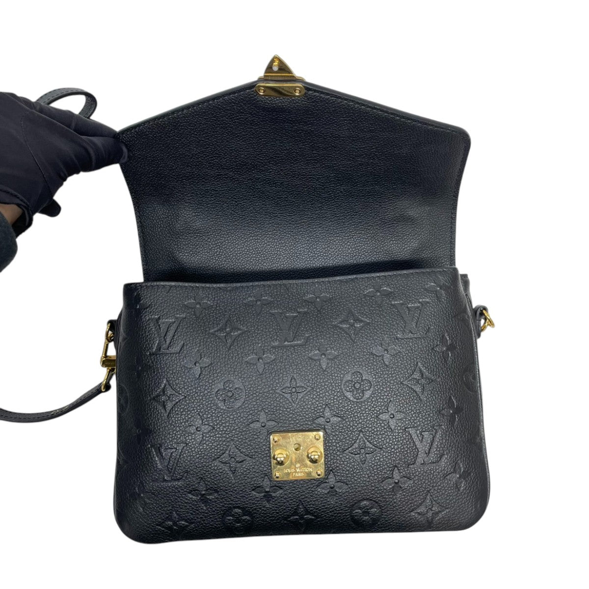 Louis Vuitton Pochette Metis Black Empreinte 2997
