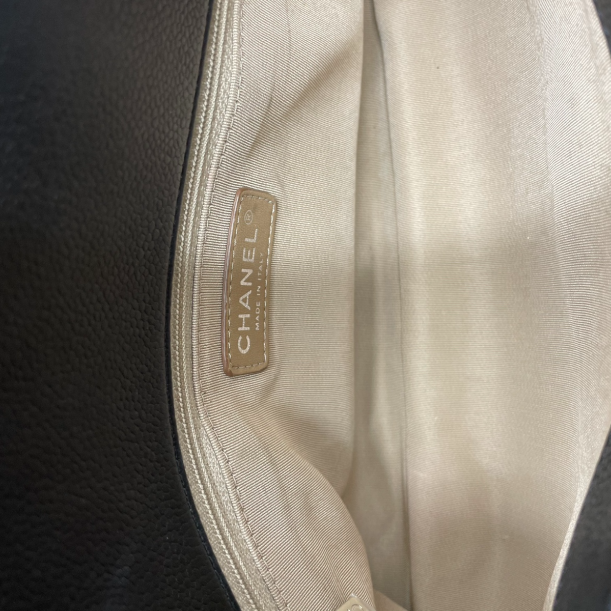 Chanel Timeless CC Shopper Tote Black Caviar 3026