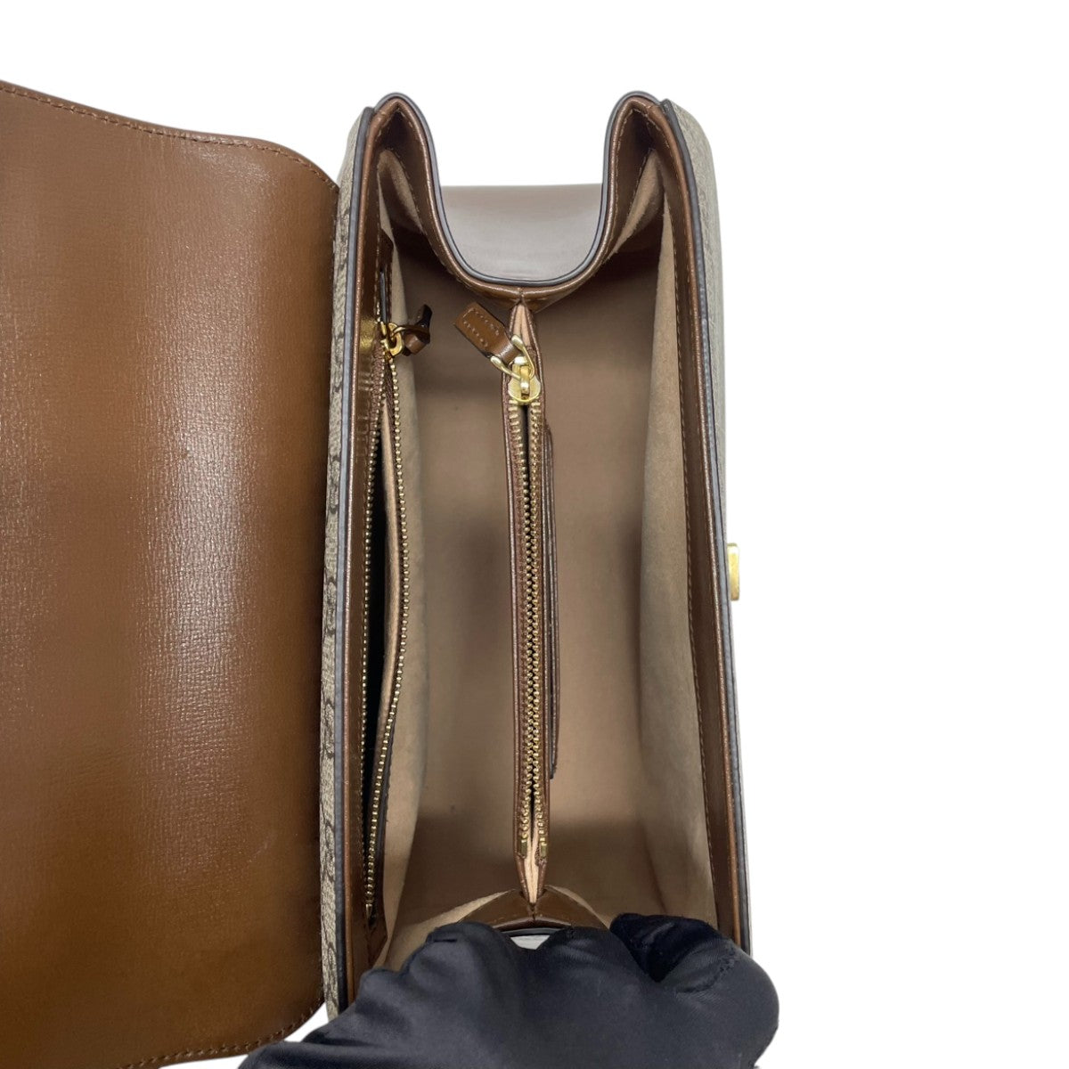 Gucci 1955 Horsebit Medium Top Handle GG Supreme 3010