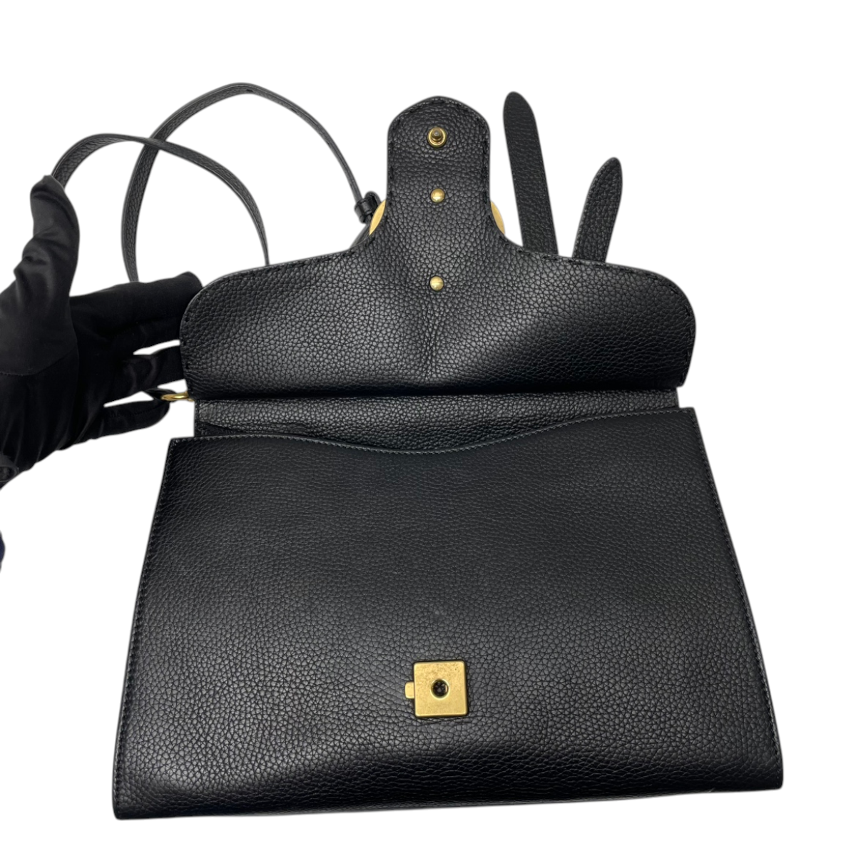 Gucci Marmont Top Handle Crossbody Black 3150