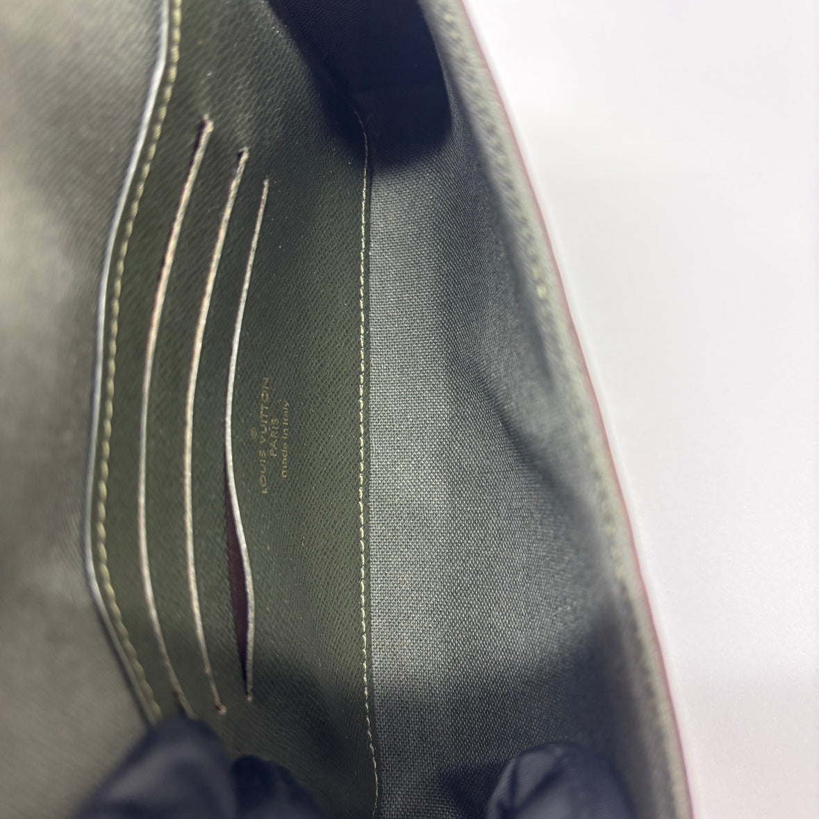 Louis Vuitton Felicie Strap & Go Monogram Green 3029