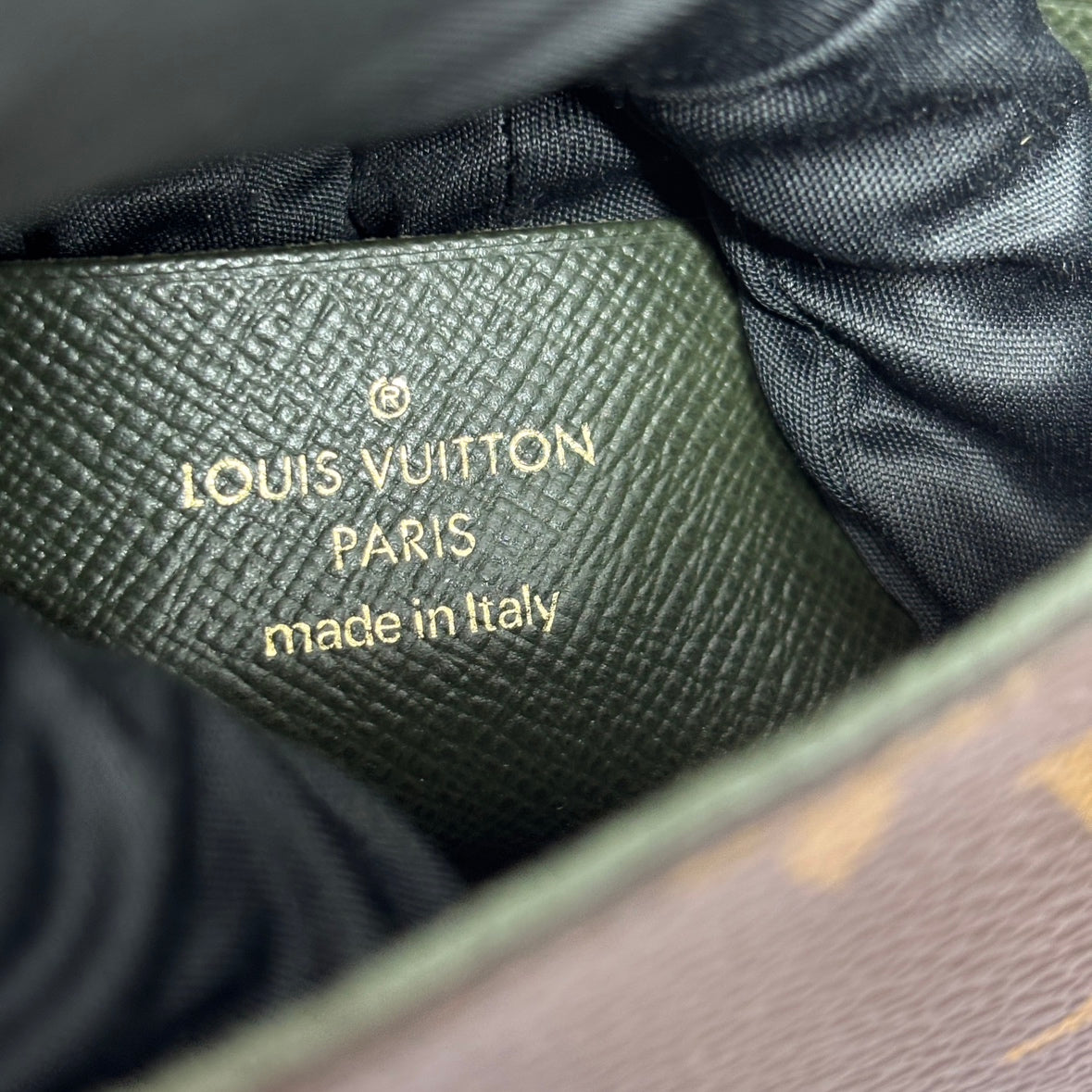 Louis Vuitton Felicie Strap & Go Monogram Green 3029