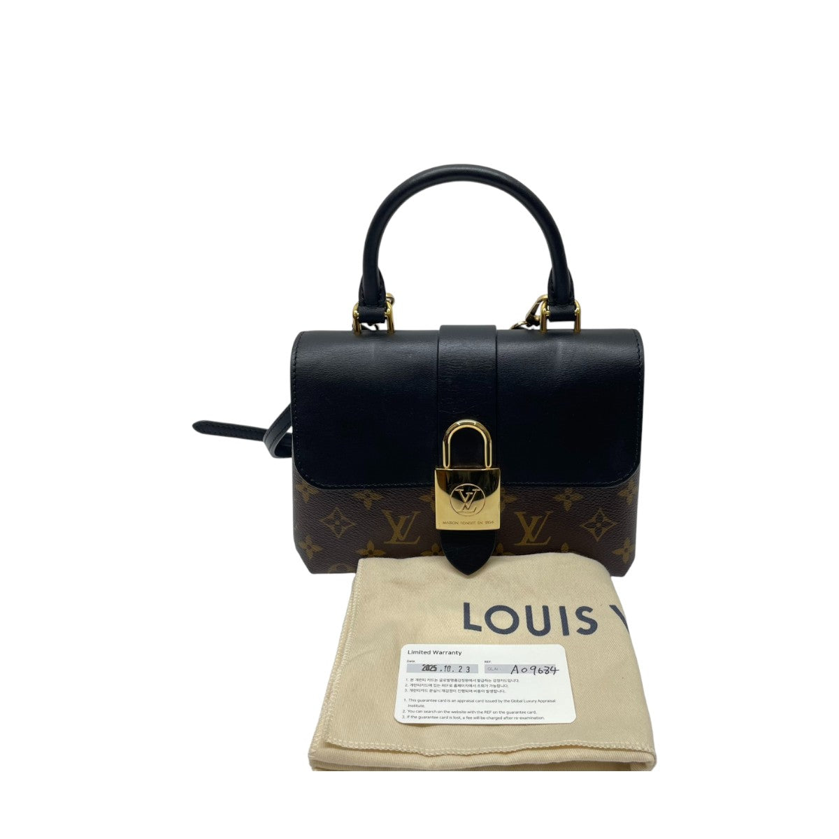 Louis Vuitton Locky BB Monogram Black 3016