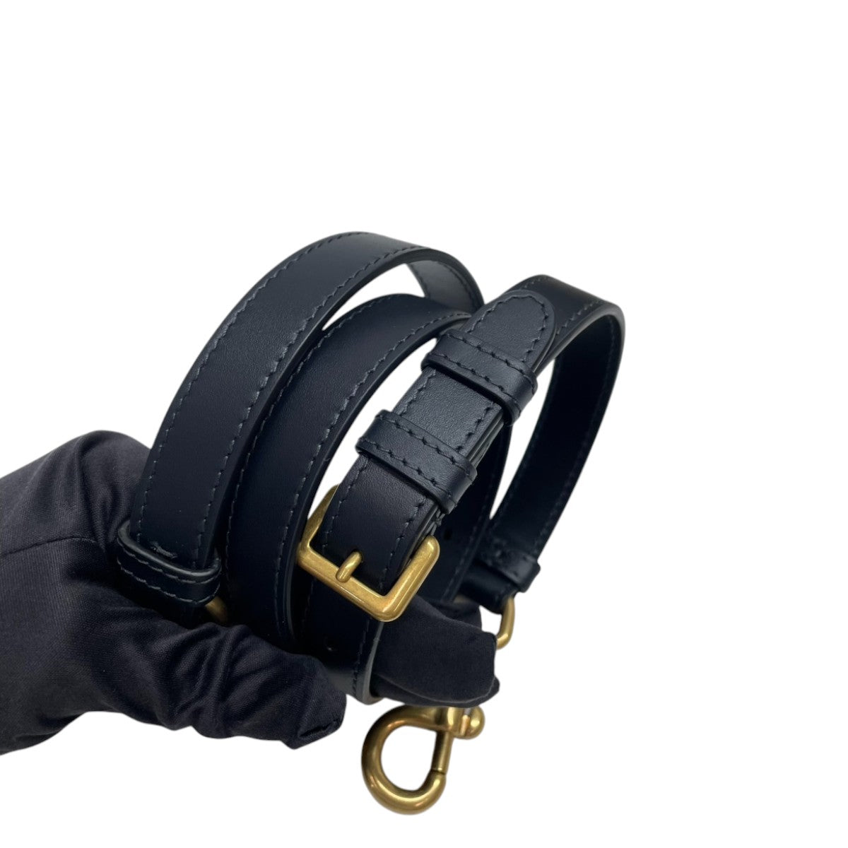 Dior Saddle Medium Shoulder Bag w/ Strap Blue Oblique 3004