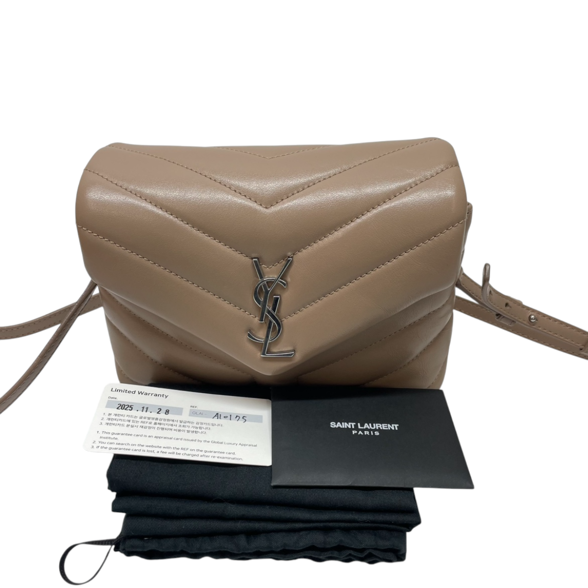 YSL LouLou Toy Beige SHW 3027