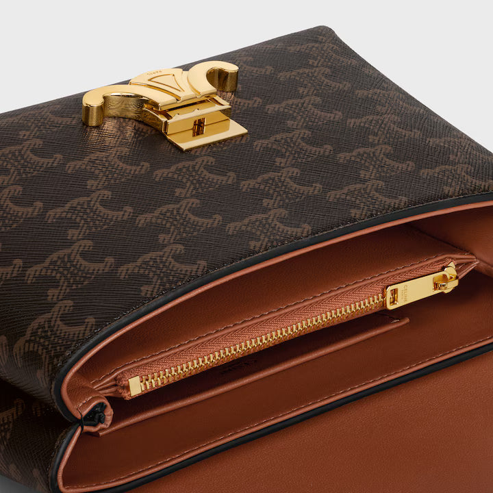 Celine Teen Nino Bag Brown Triomphe