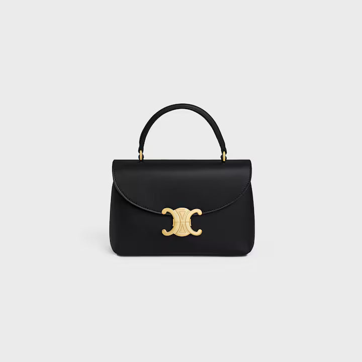 Celine Teen Nino Bag Black Leather