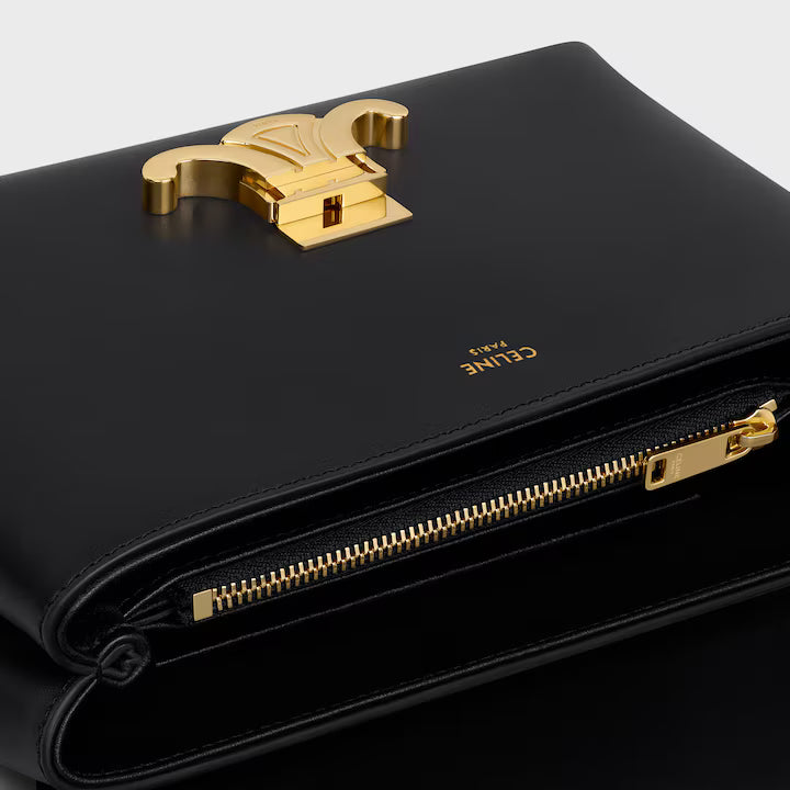 Celine Teen Nino Bag Black Leather