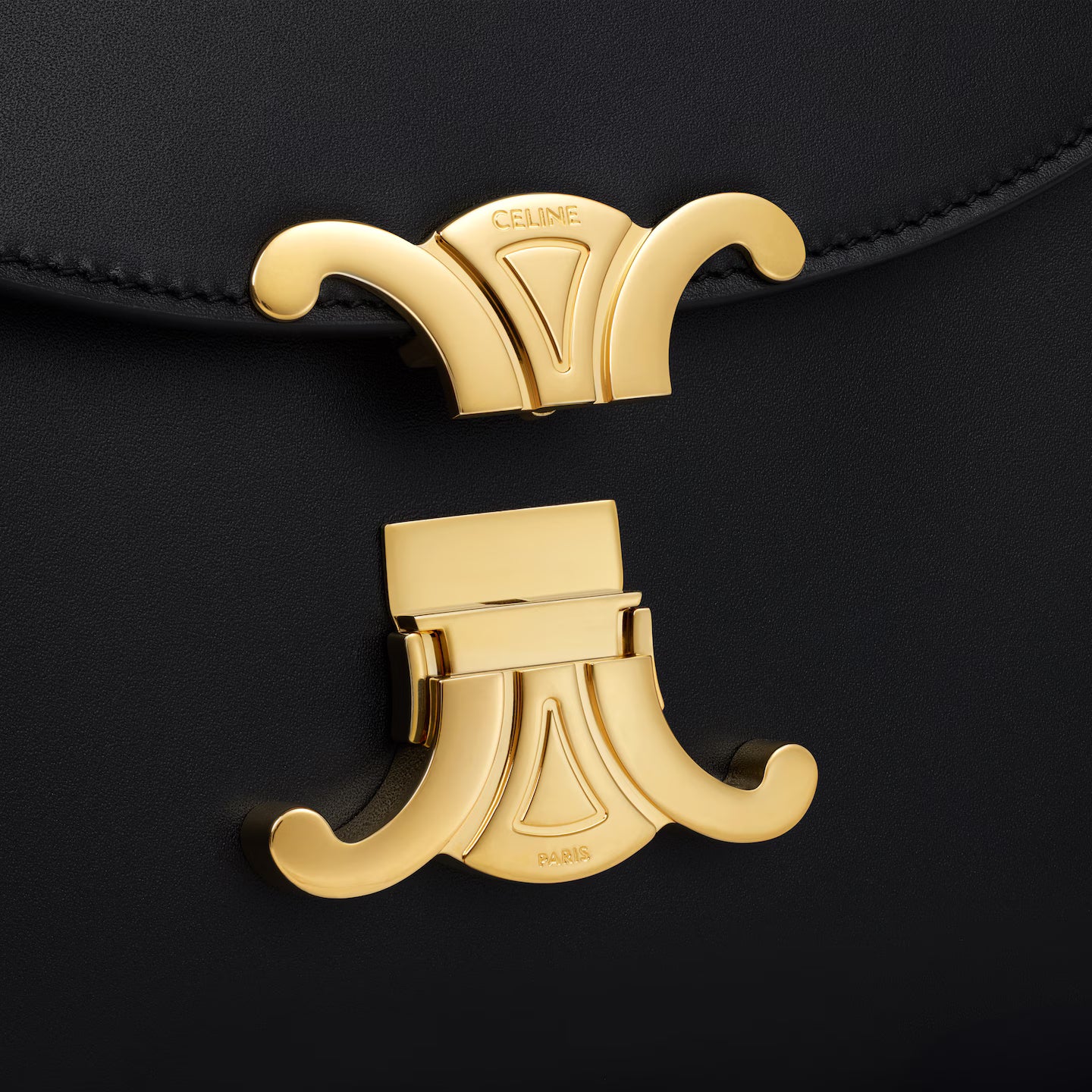 Celine Teen Nino Bag Black Leather