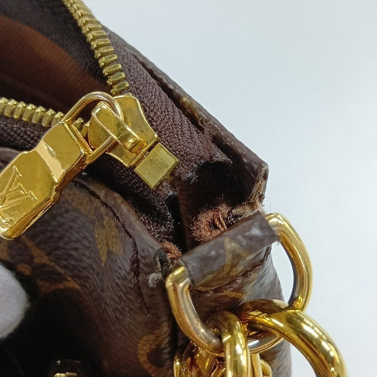 Louis Vuitton Multi Pochette Accessories Monogram Pink Rose Clair 3509
