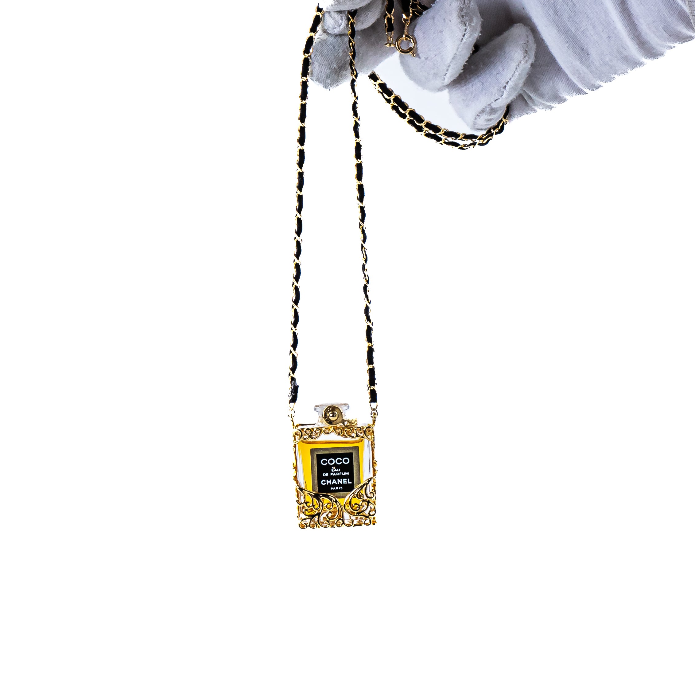 Chanel No5 Perfume Necklace