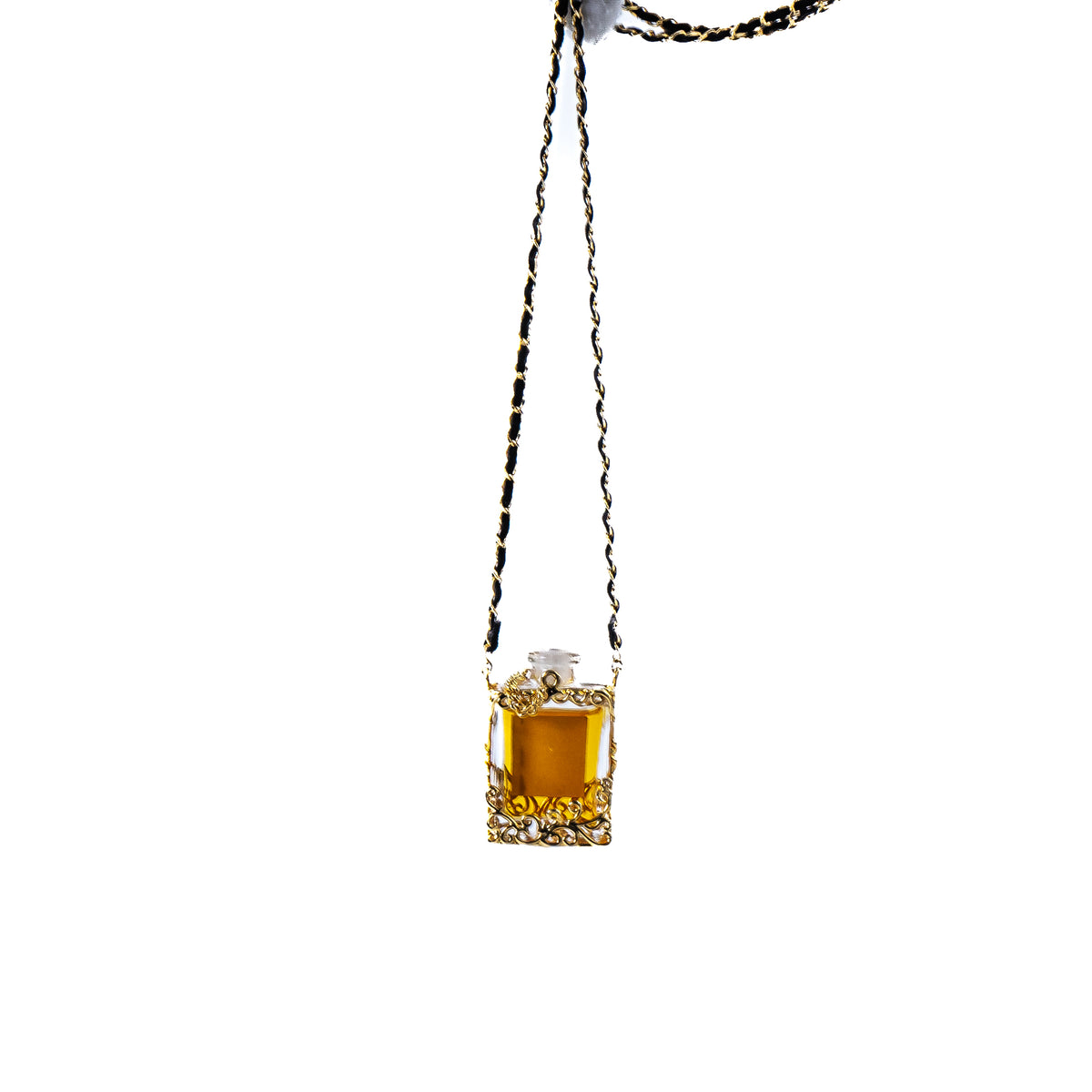 Chanel No5 Perfume Necklace