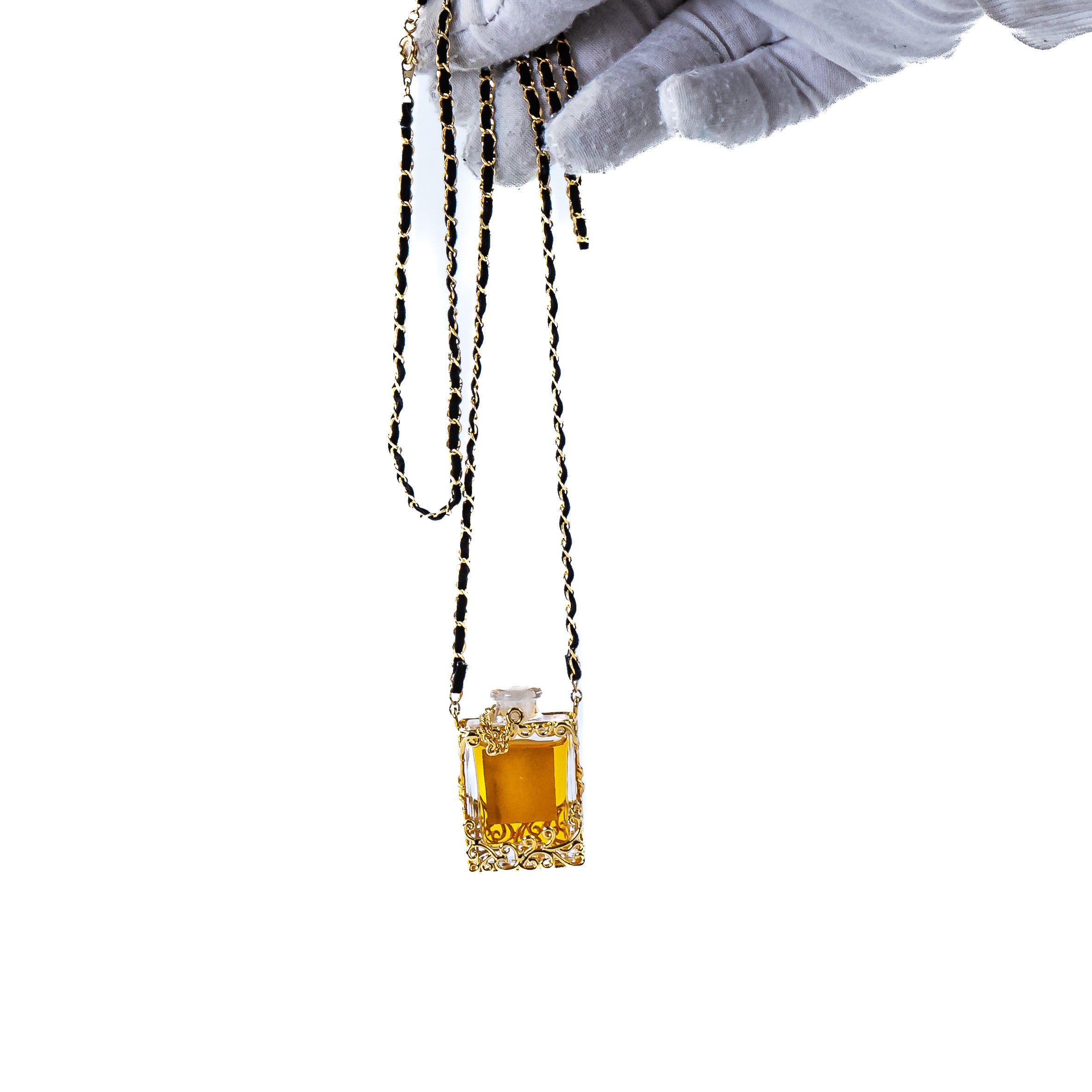 Chanel No5 Perfume Necklace