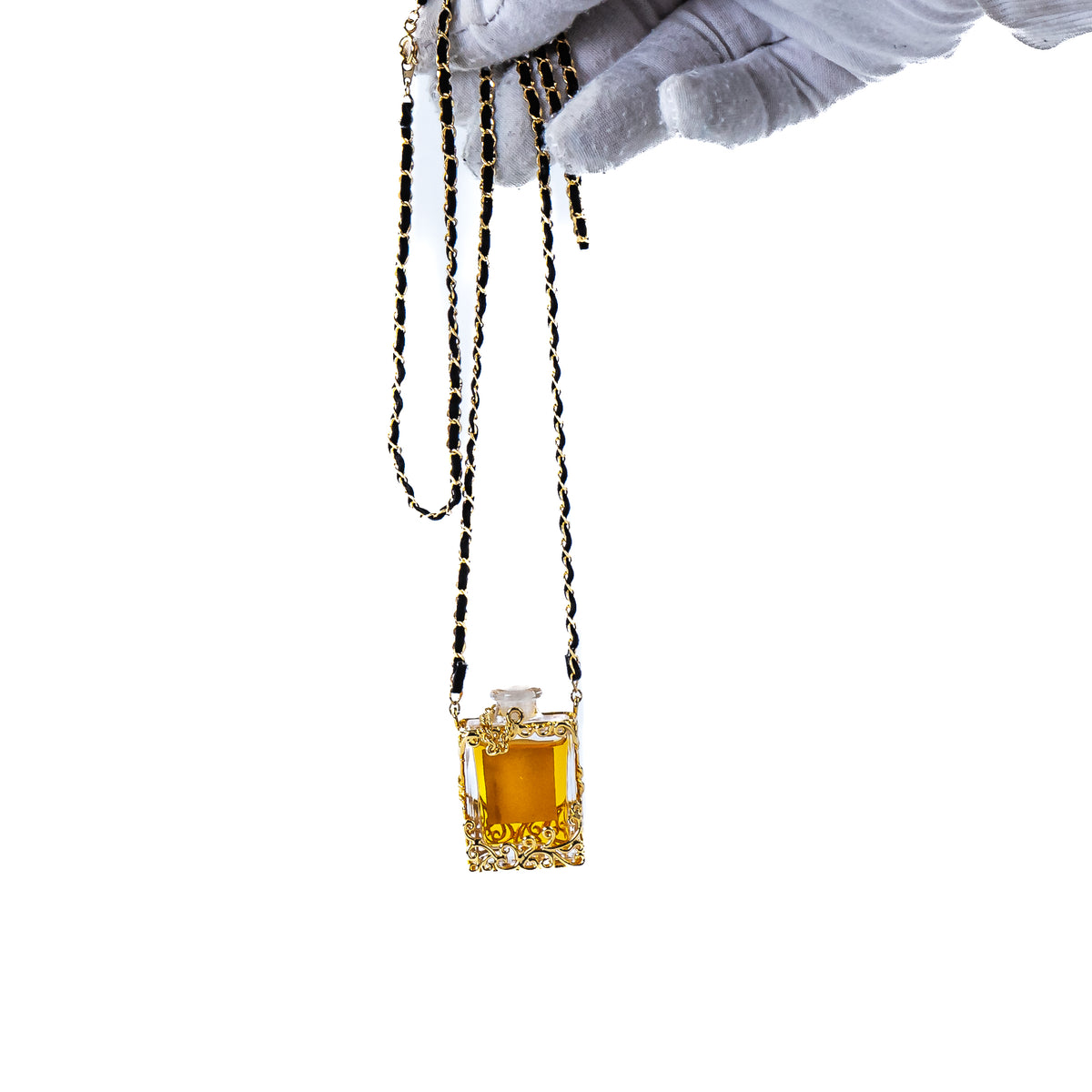Chanel No5 Perfume Necklace