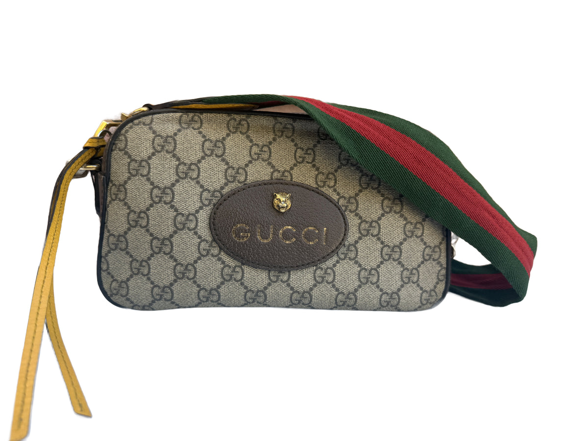 Gucci GG Supreme Neo Vintage Camera Crossbody 3513