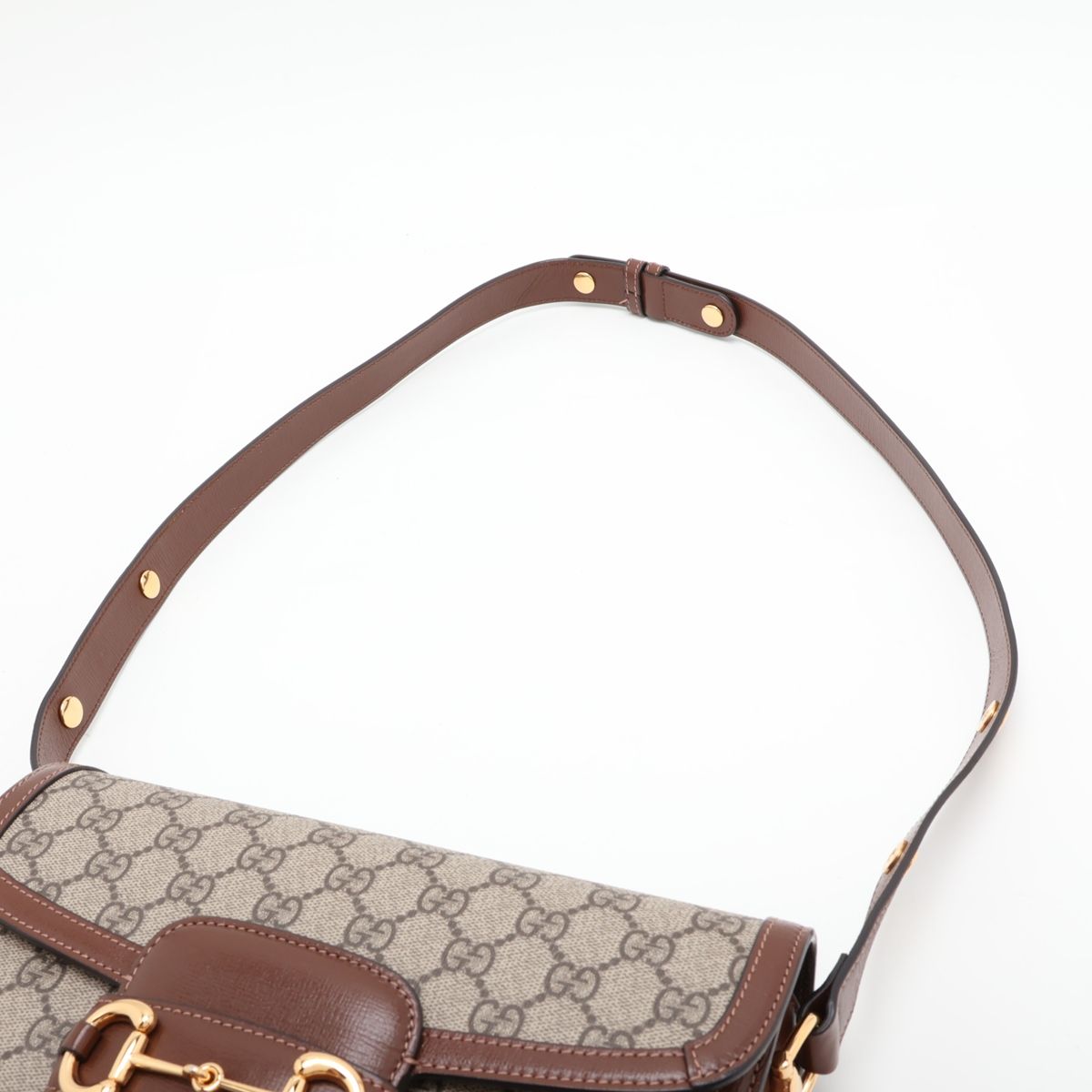 Gucci Horsebit 1955 Shoulder Bag GG Supreme 3510