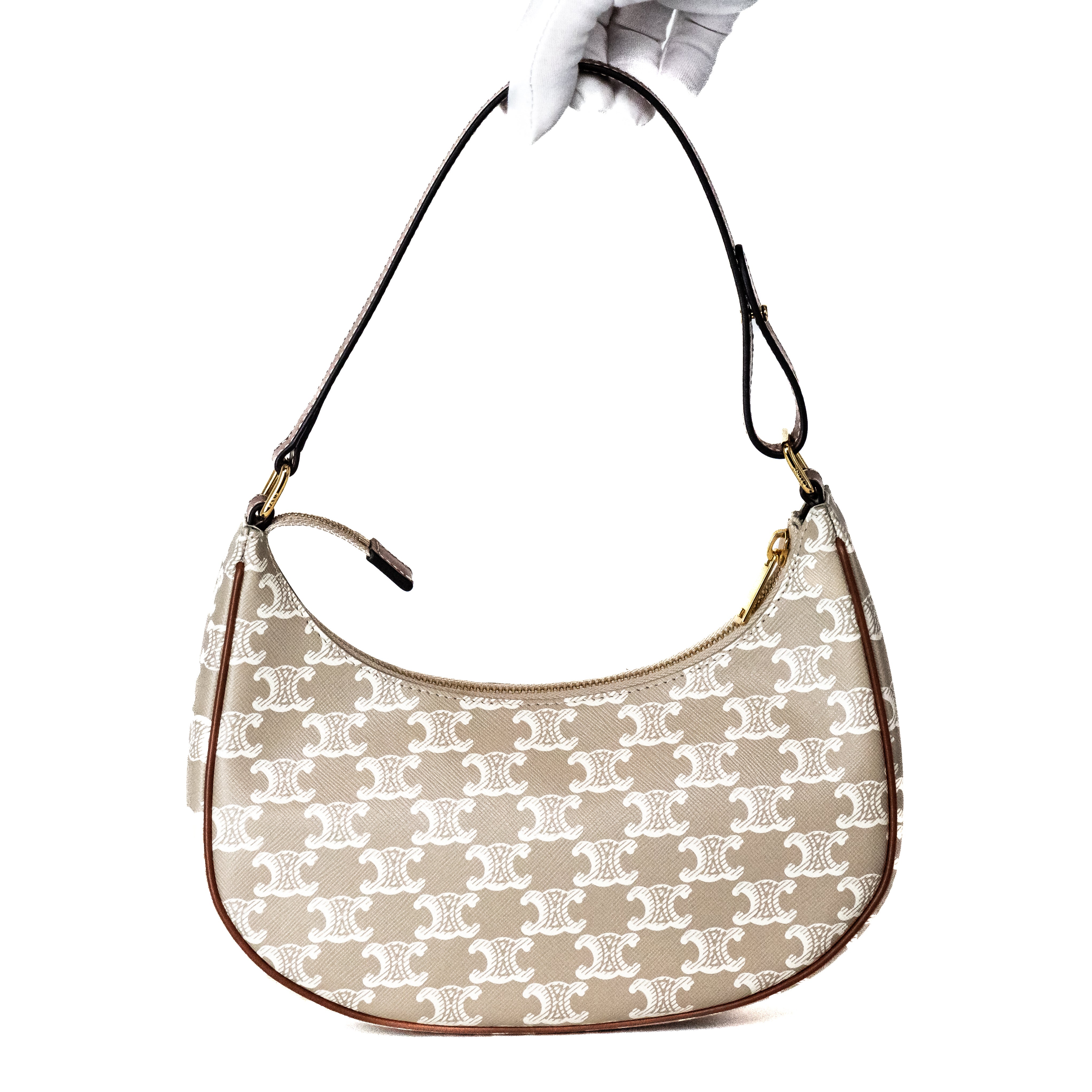 Celine Ava White Triomphe