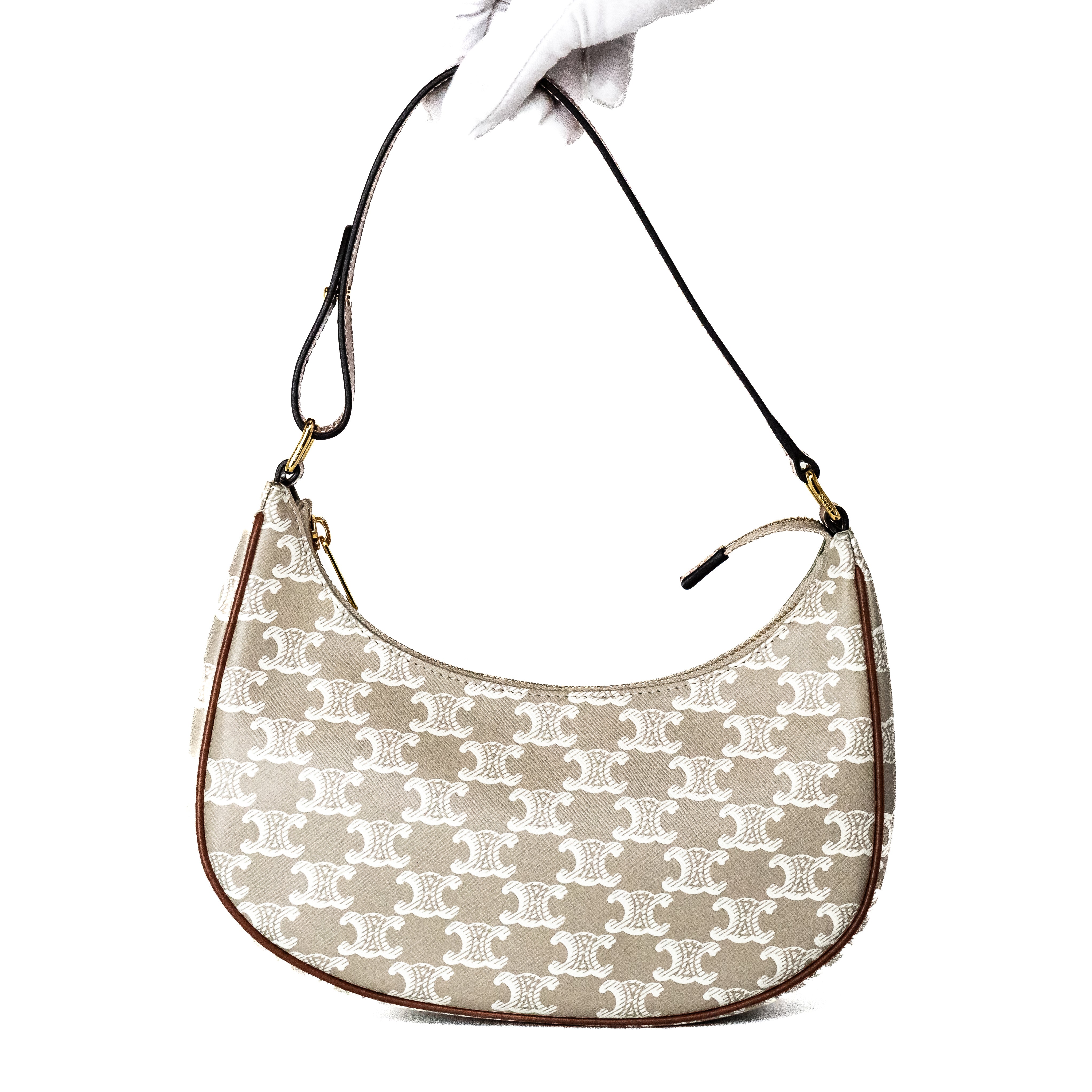 Celine Ava White Triomphe