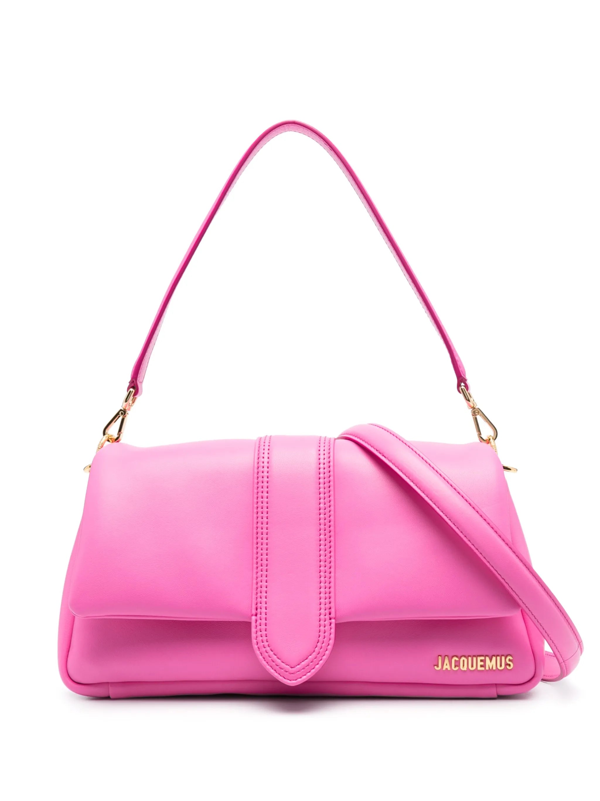 Jacquemus Le Bambimou Hot Pink Leather