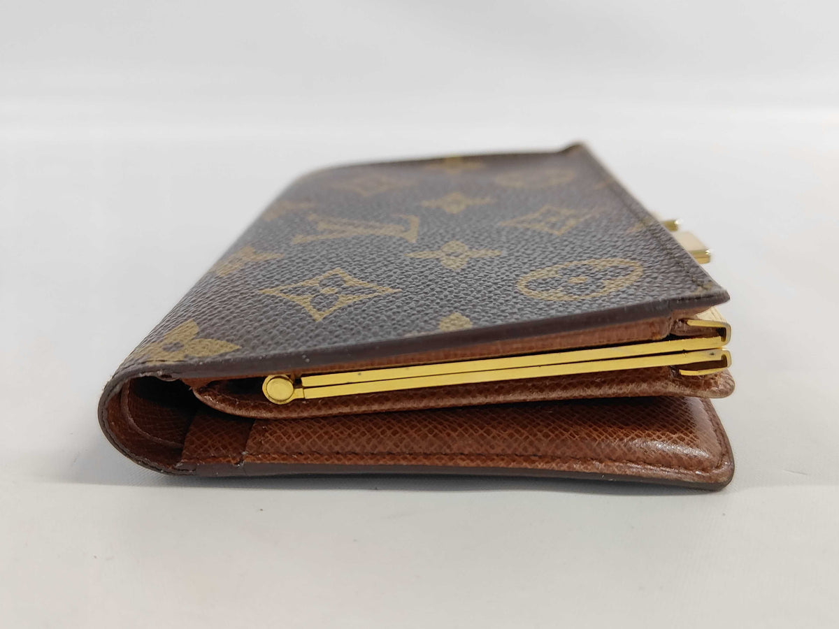Louis Vuitton French Wallet Monogram 3096